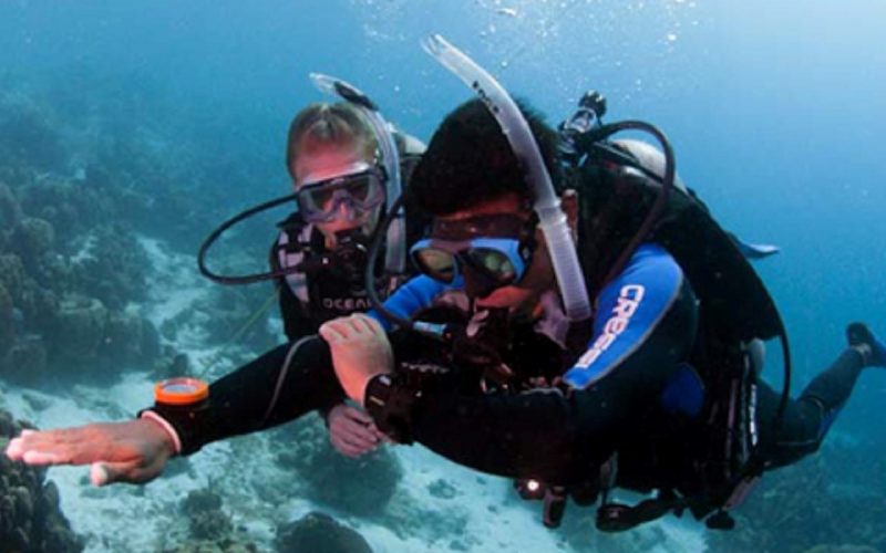 underwater navigator malaga compass navigation scuba diving